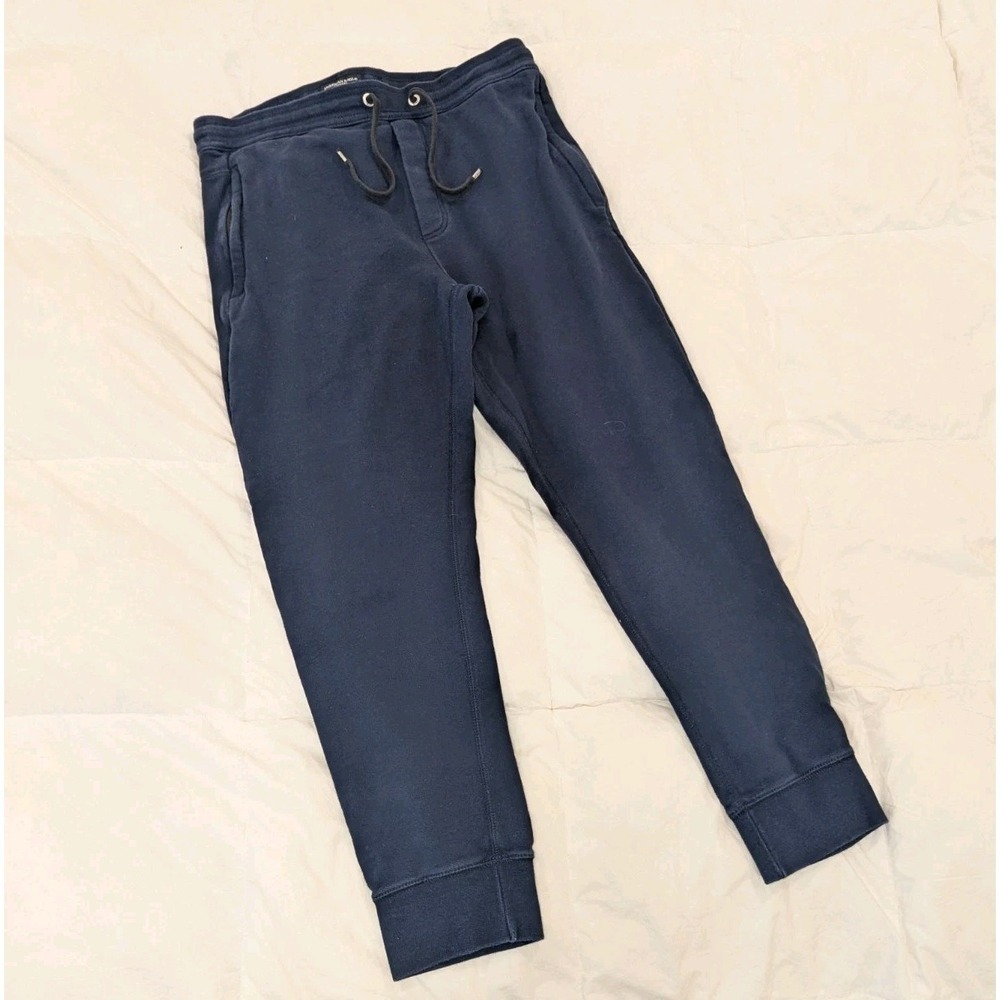 Athleisure Minimalist Joggers American Eagle Navy Sweatpants Cozycore Large